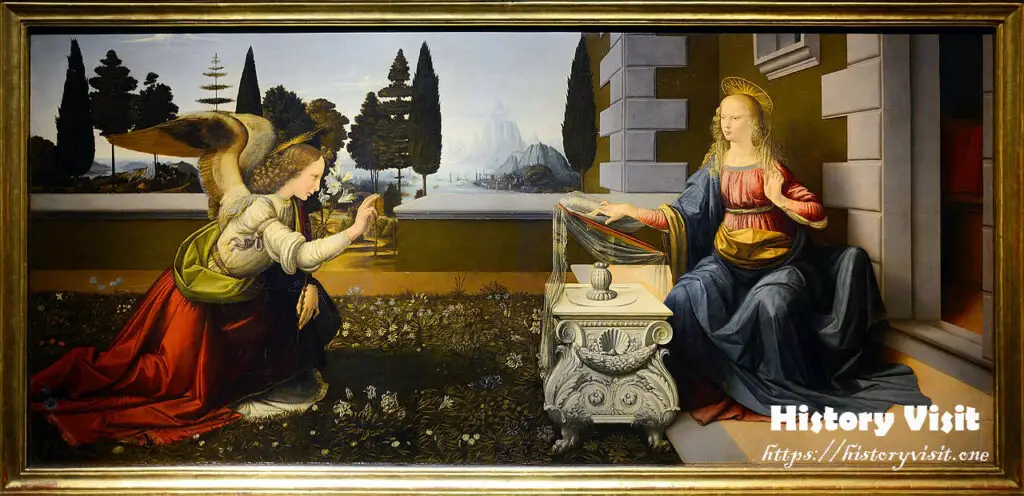 Leonardo da Vinci's Annunciation