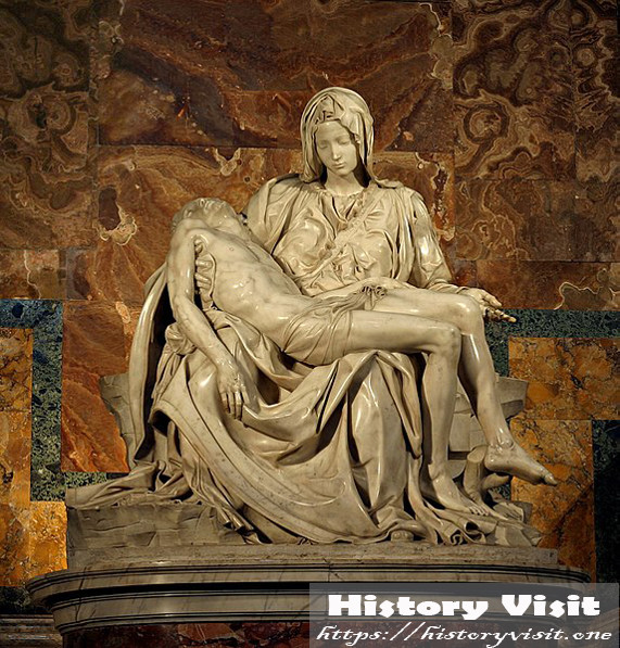 1499: Pietà - Michelangelo