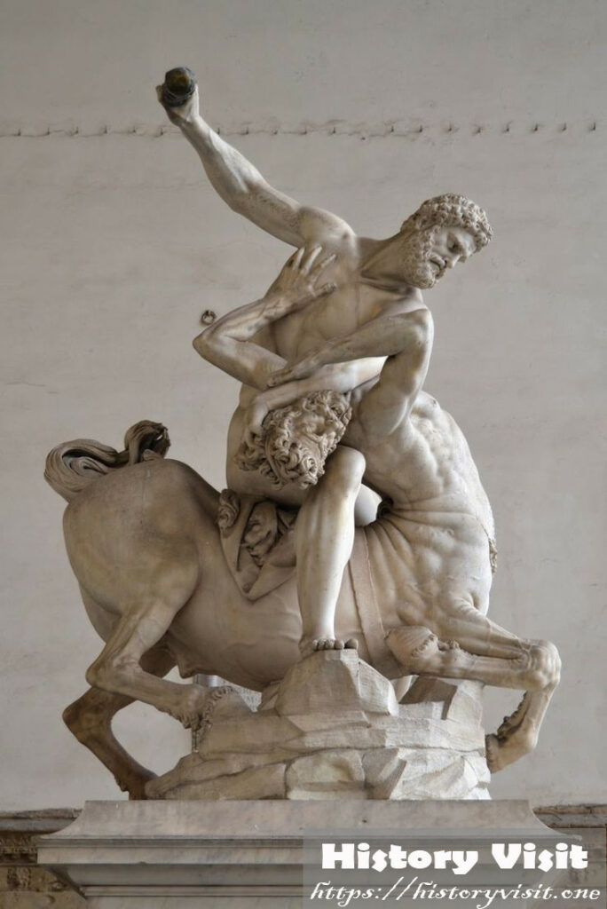 1599: Hercules and the Centaur Nessus - Giambologna
