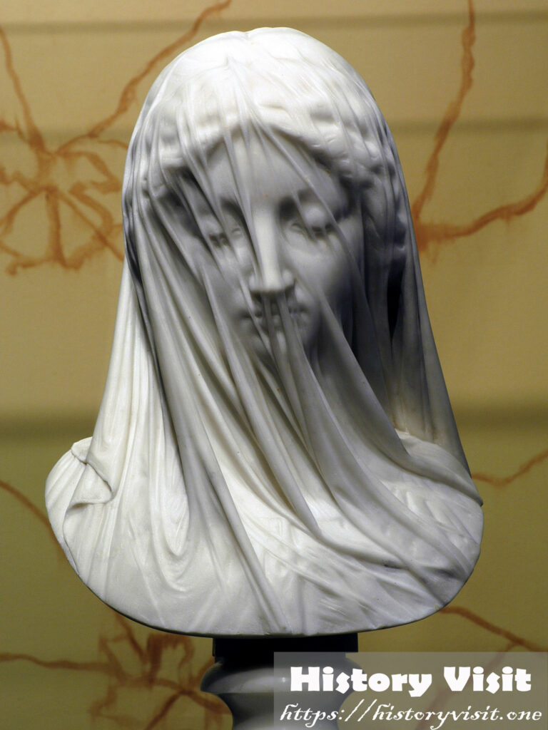 1850: The Veiled Virgin - Giovanni Strazza