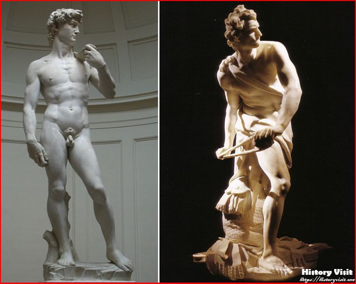 Michelangelo Buonarroti and Gian Lorenzo Bernini