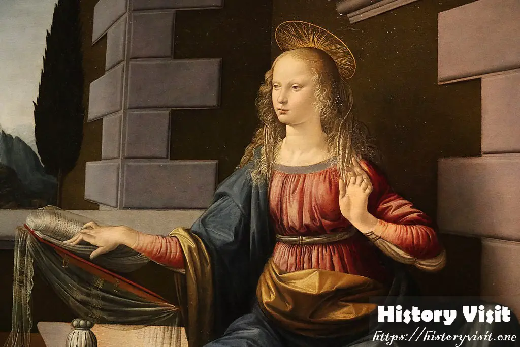 Leonardo da Vinci's Annunciation
