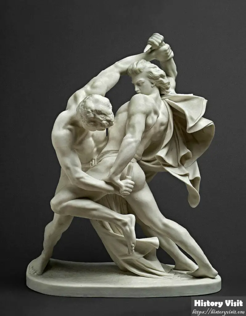 'The Grapplers' (1862)