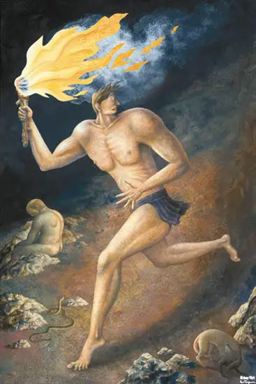 The Theft of Fire Greek Mythology