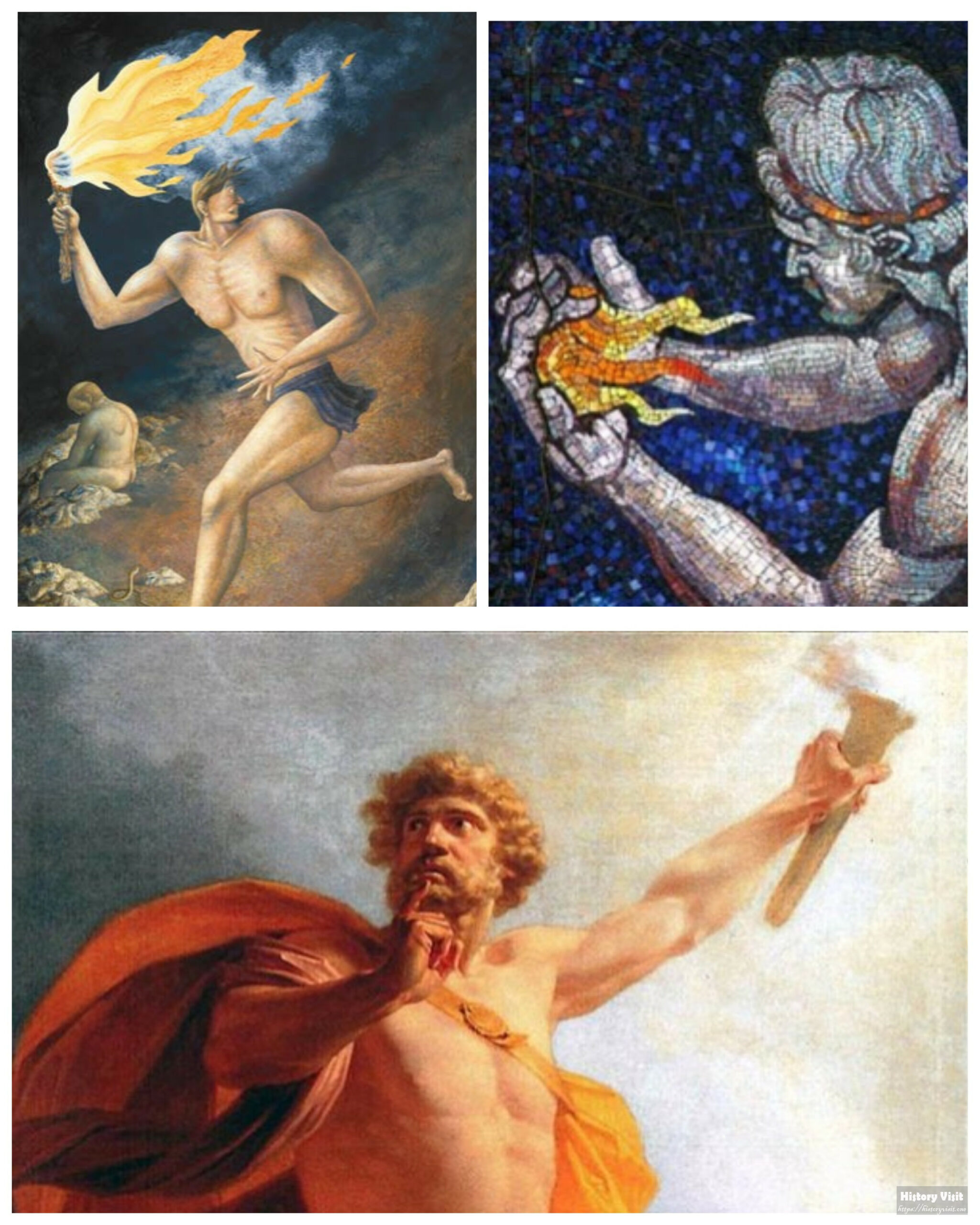 Prometheus Fall Greek Mythology: Prometheus and His Fiery Gift - History Visit