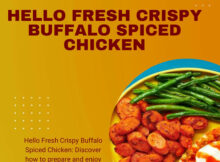 Hello Fresh Crispy Buffalo Spiced Chicken