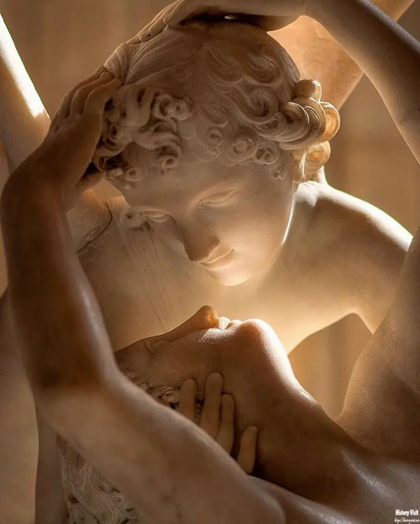 Antonio Canova Psyche Revived by Cupid's Kiss