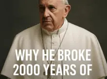 The Moment That Shook the Vatican: Why Pope Francis Broke 2000 Years of Papal Tradition with One Word