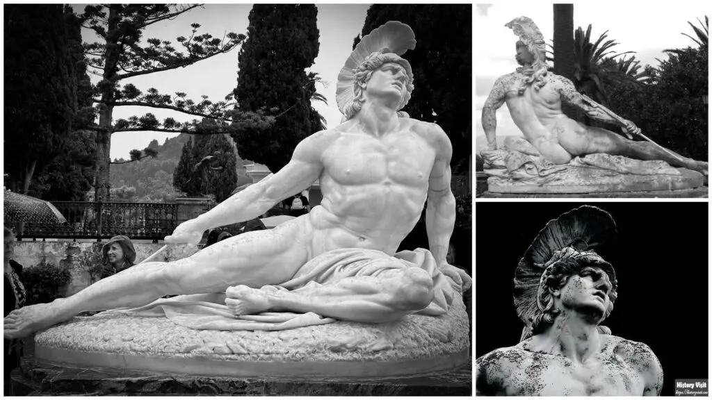The Dying Achilles Statue
