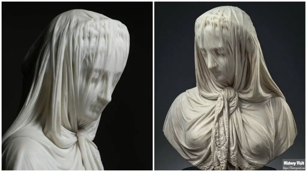 The Veiled Lady by Giovanni Battista Lombardi