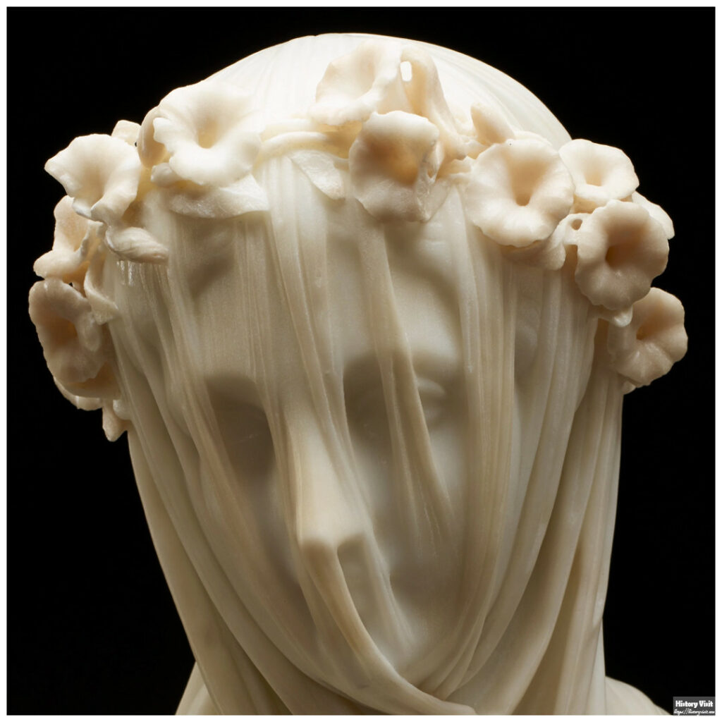 The Veiled Lady by Raffaelle Monti