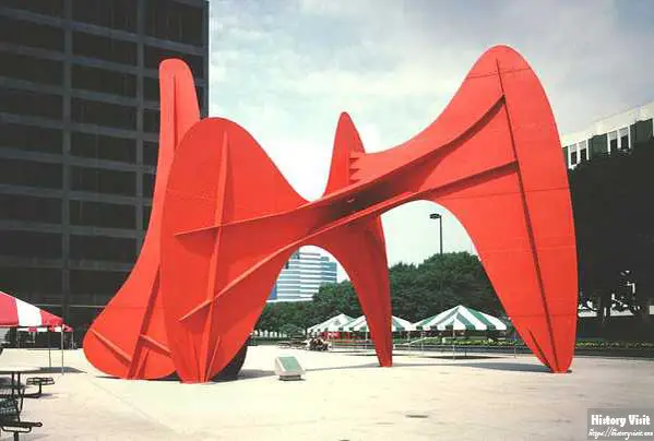 Calder’s Stabile Le Grande Vitesse Sculpture  