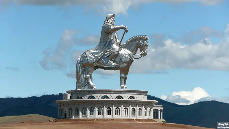 The tallest equestrian statue in the world is the Genghis Khan Equestrian Statue
