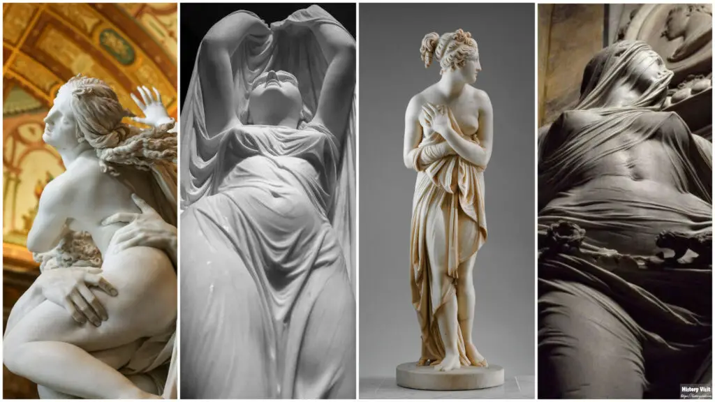 Feminine Elegance in Sculpture